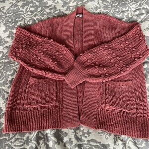 Madewell Bubble Sleeve Cardigan